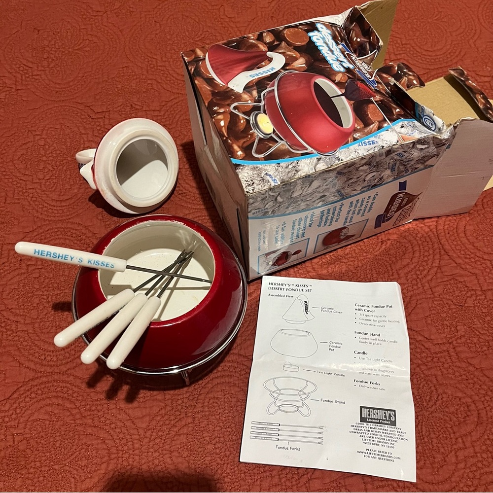 Dessert fondue
